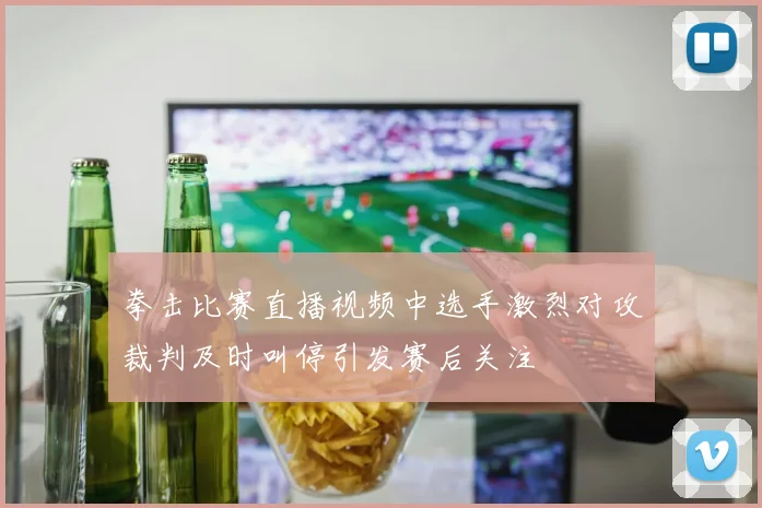 拳击比赛直播视频中选手激烈对攻裁判及时叫停引发赛后关注